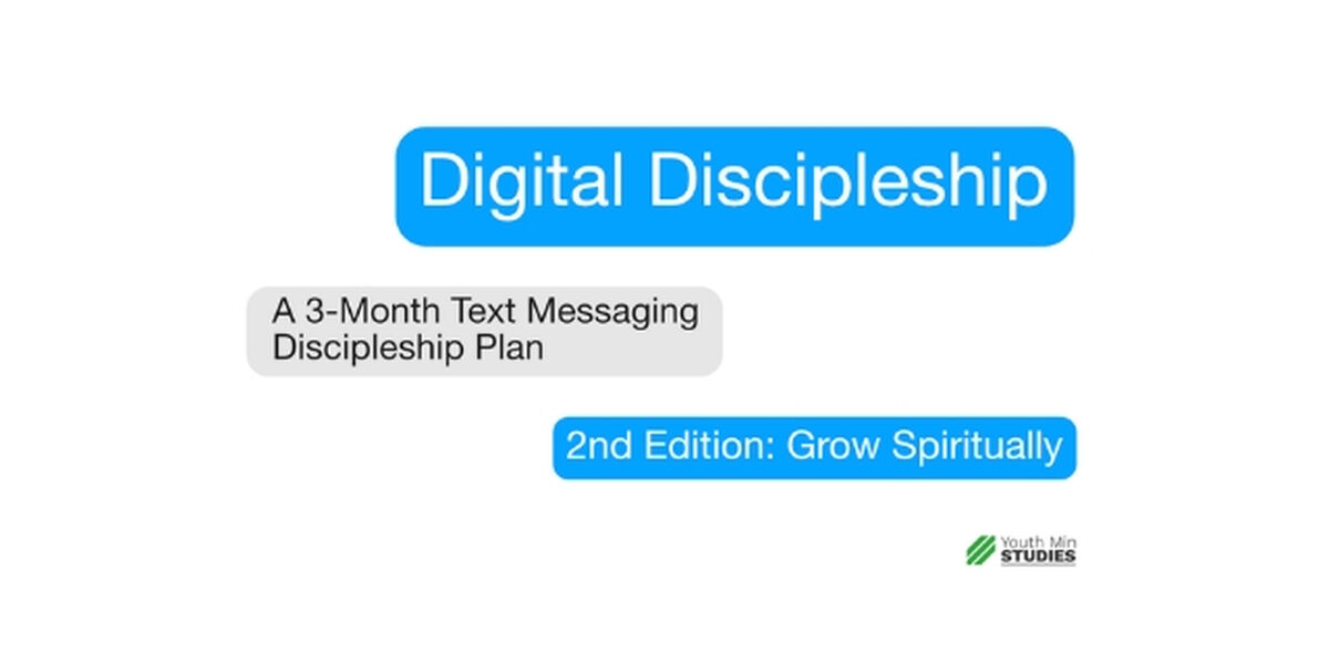 Digital Discipleship Series 2nd Edition Grow Spiritually image number null